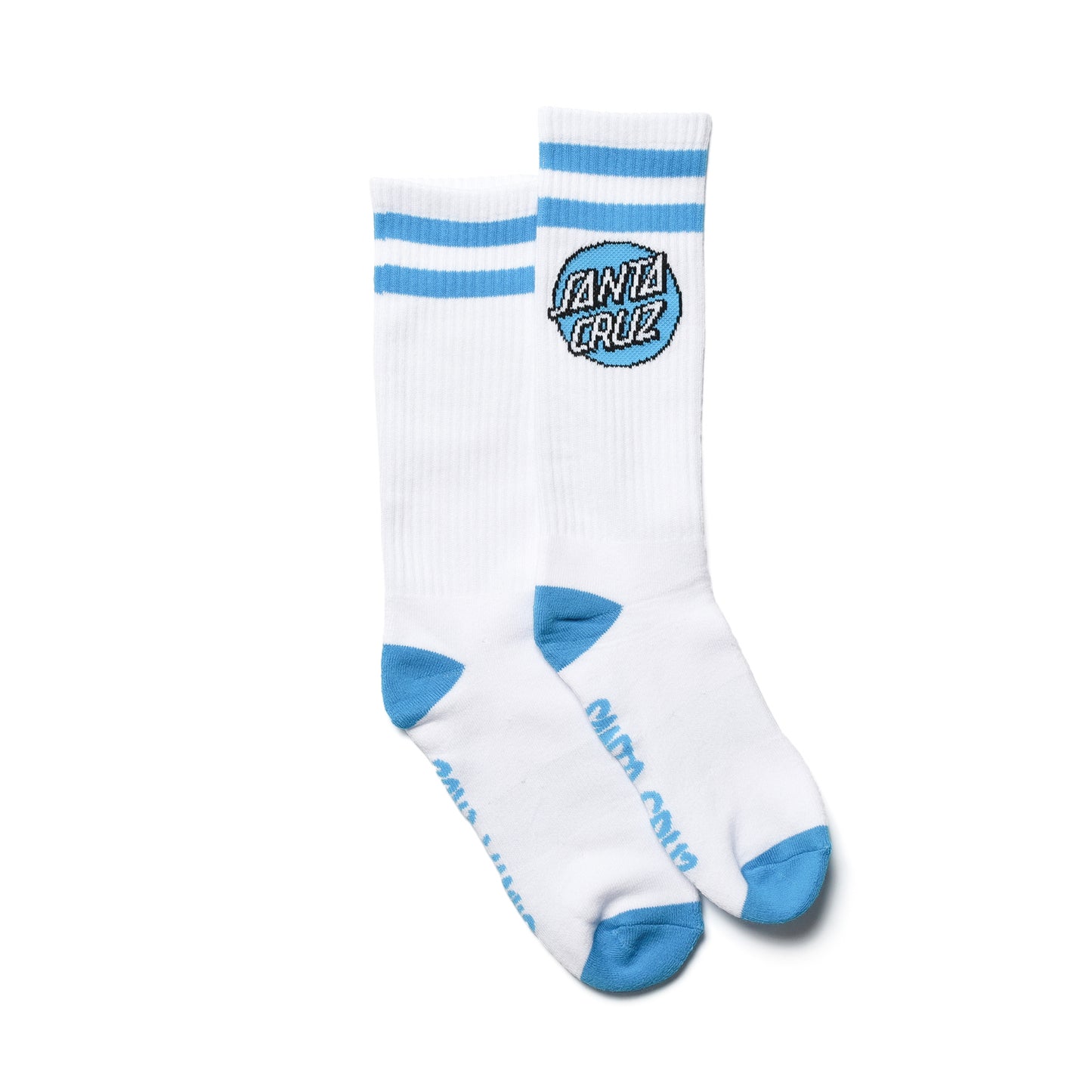 SANTA CRUZ / FUN TIMES SOCKS (WHITE ASSORTED)