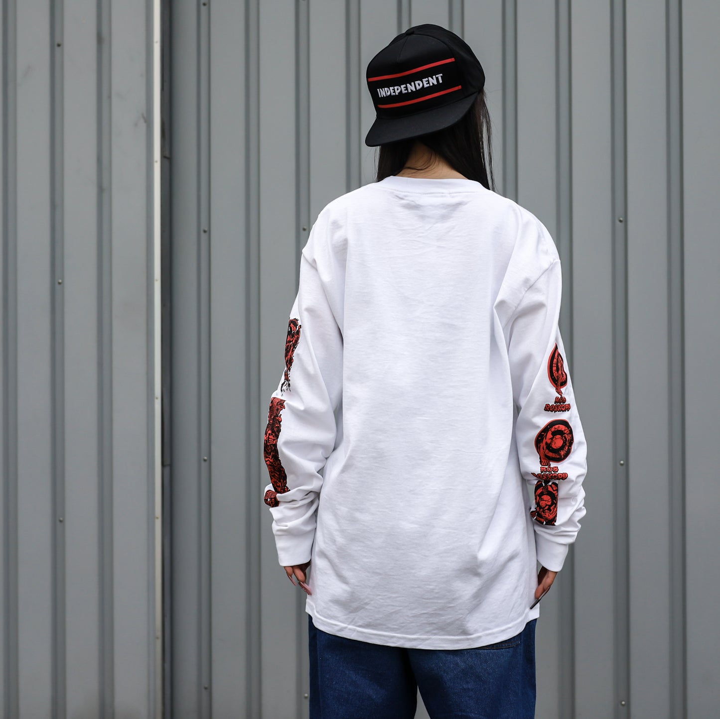 SANTA CRUZ / ROB EVOLUTION L/S TEE (WHITE)