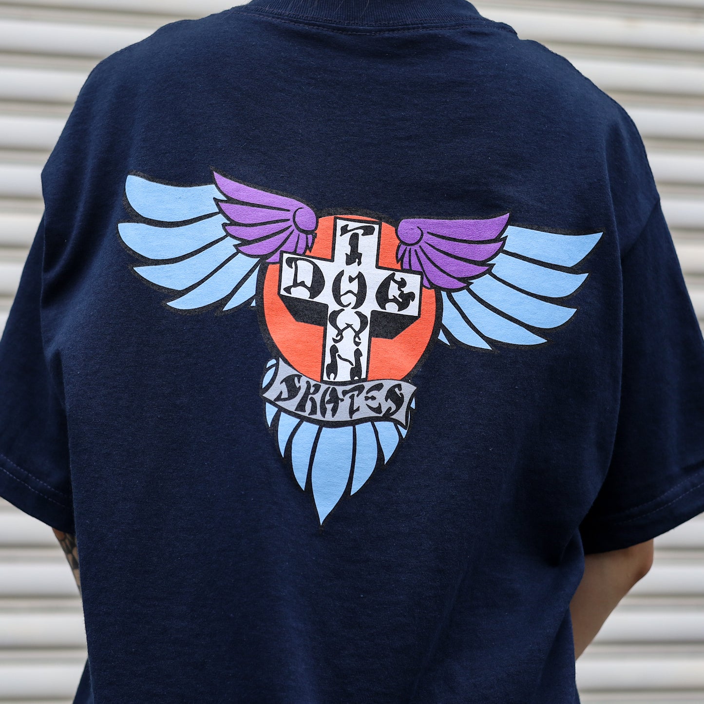 DOGTOWN / WINGS TEE (NAVY)