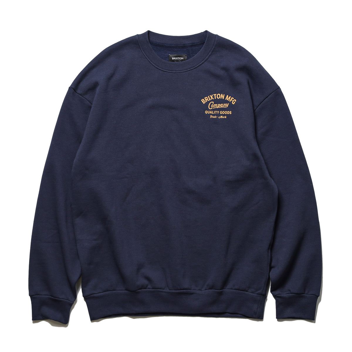 BRIXTON / STRATON CREW (WASHED NAVY)