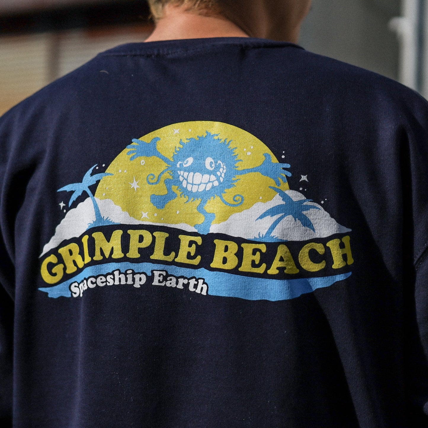 ANTIHERO / SPACESHIP EARTH CREW SWEAT (NAVY)