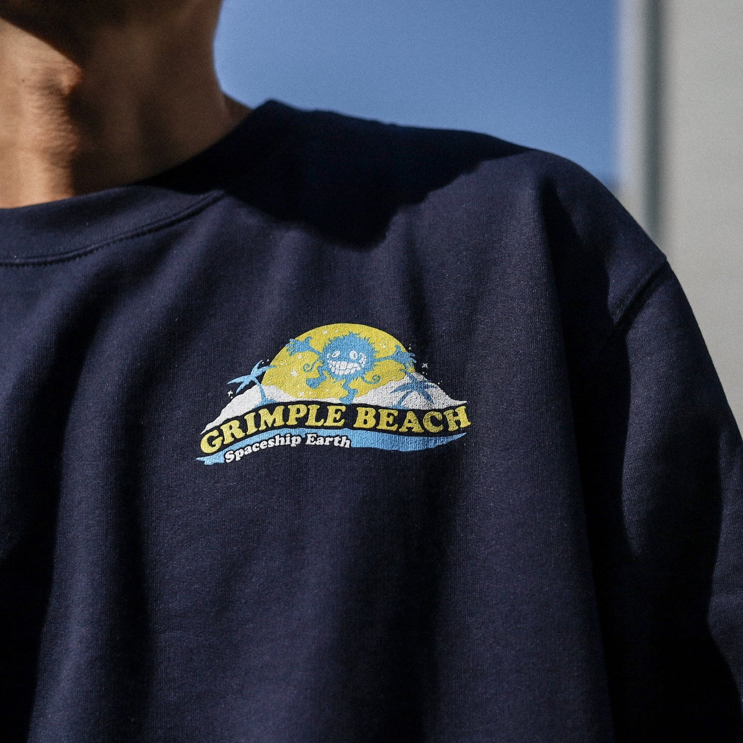 ANTIHERO / SPACESHIP EARTH CREW SWEAT (NAVY)