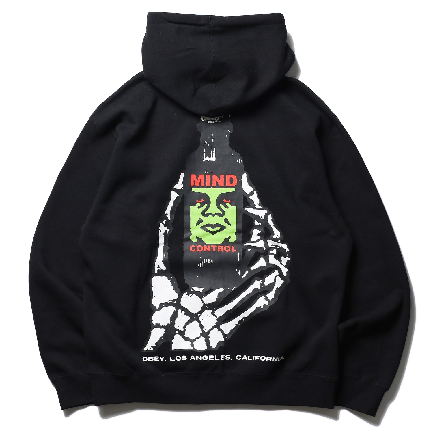 OBEY OBEY MIND CONTROL HOODIE BLACK Feelin