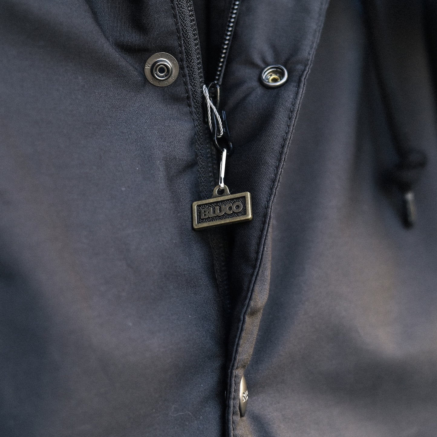 BLUCO / T/C COACH JACKET -QUILTING LINING- (BLACK)