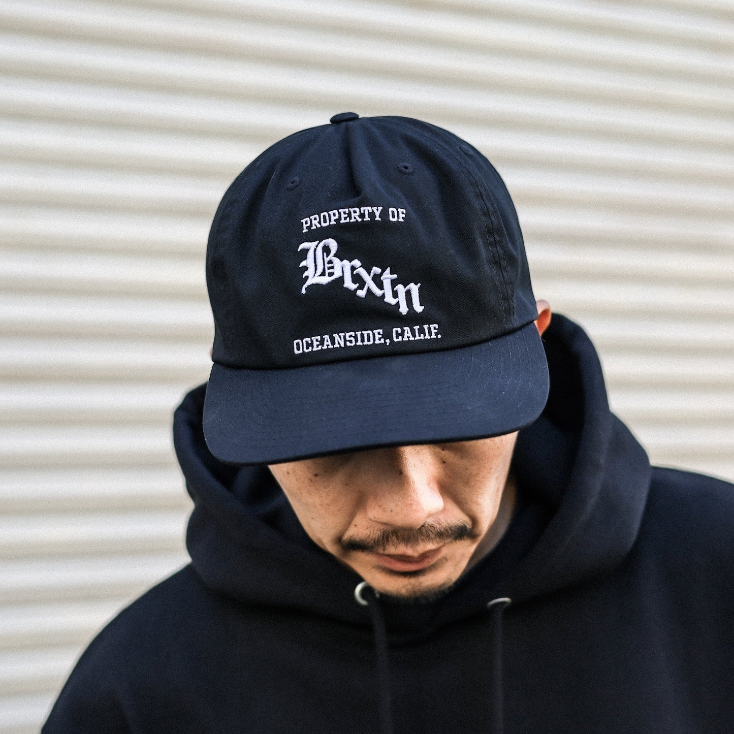 BRIXTON / HOME TEAM HP SNAPBACK CAP (BLACK)