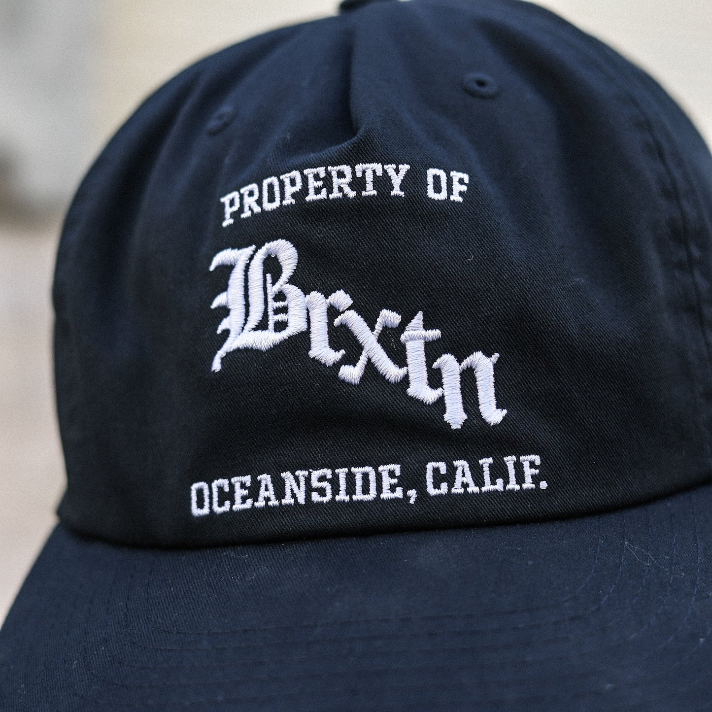 BRIXTON / HOME TEAM HP SNAPBACK CAP (BLACK)