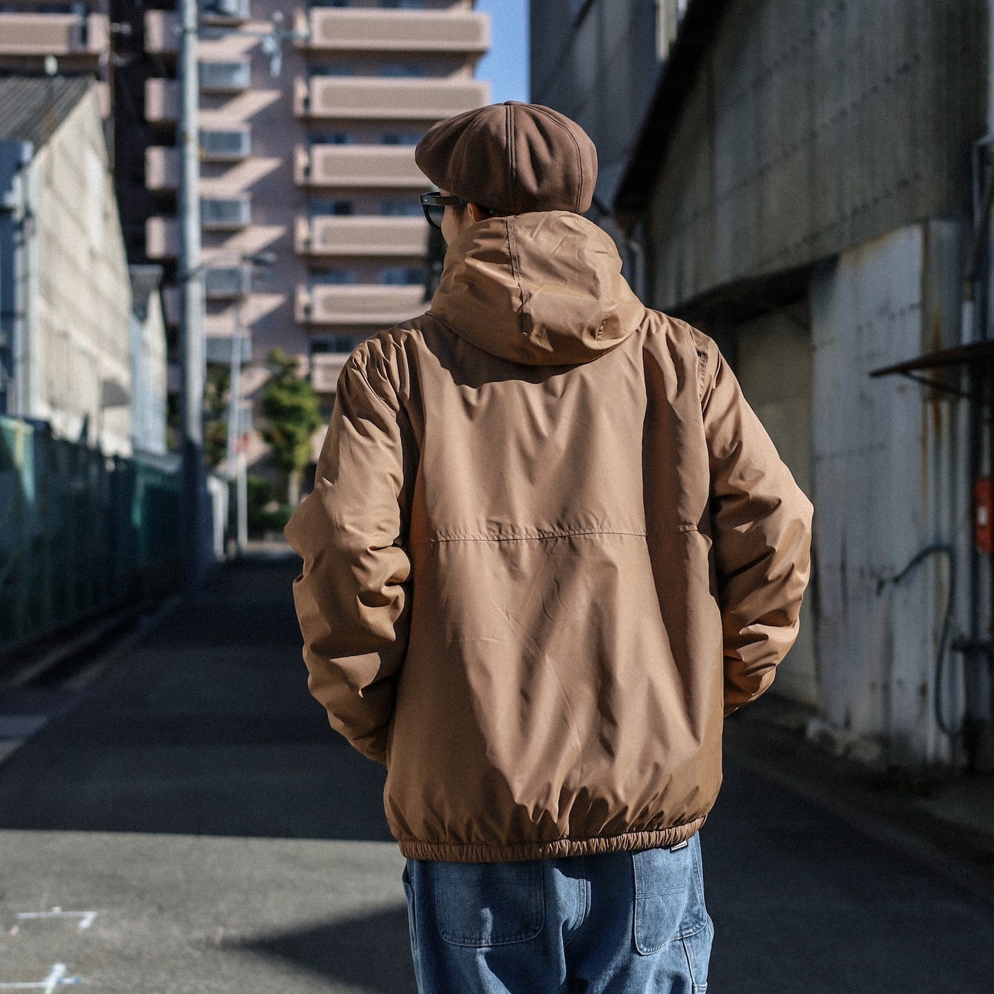 BRIXTON / CLAXTON PARSONS LINED JACKET (TOBACCO BROWN)