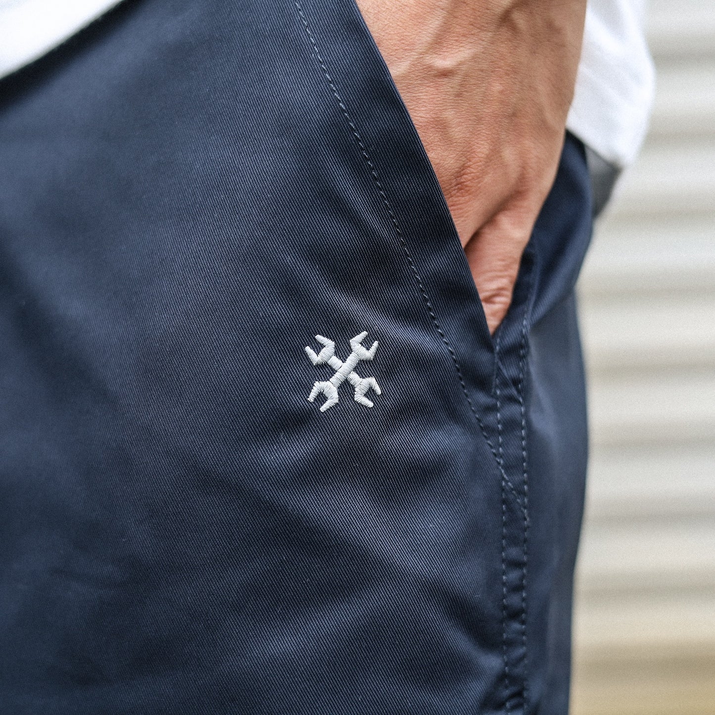 BLUCO / STRETCH LIGHT WORK SHORTS (NAVY)