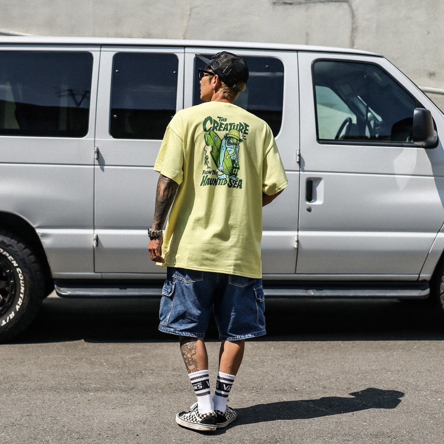 CREATURE / HAUNTED SEA S/S TEE (CORNSILK)