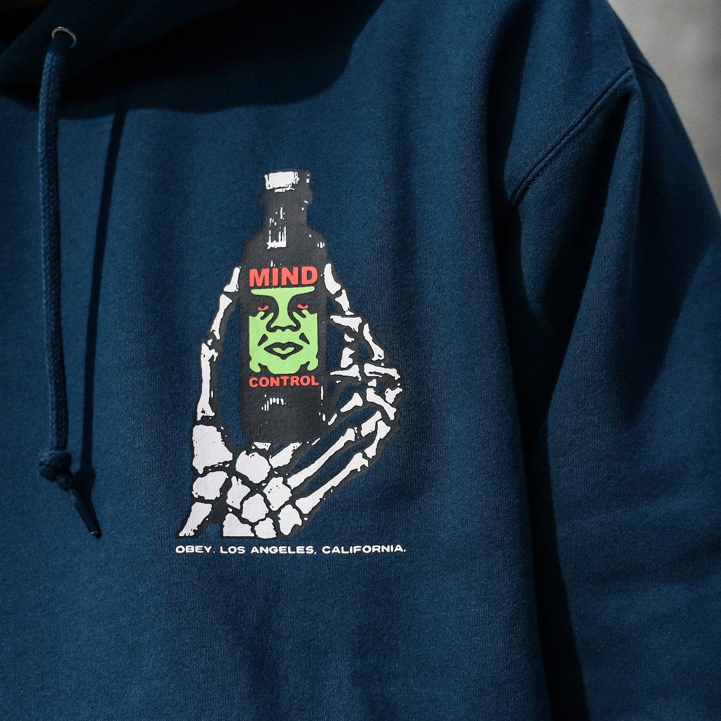 OBEY / OBEY MIND CONTROL HOODIE (LEGION BLUE)