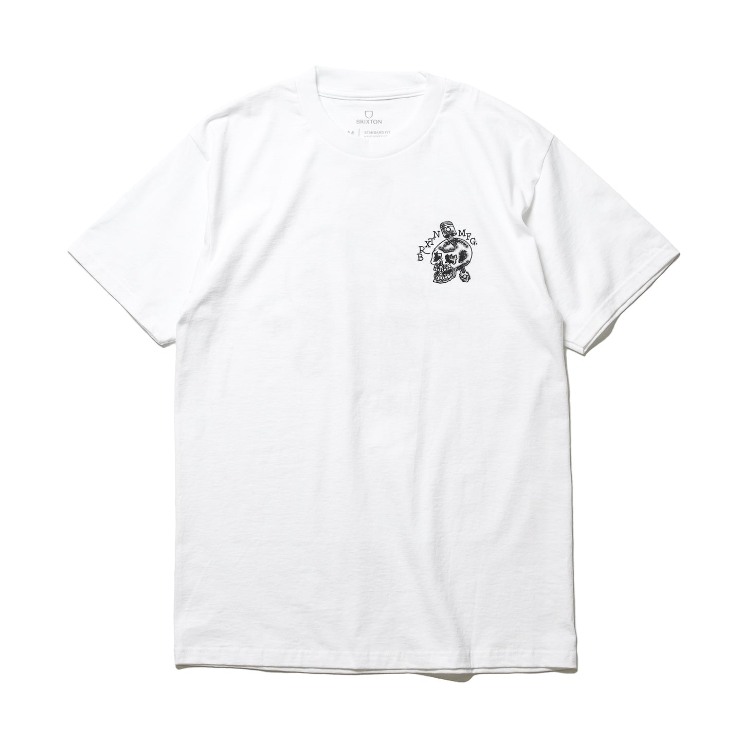 BRIXTON / DAYTONA S/S STANDARD TEE (WHITE)