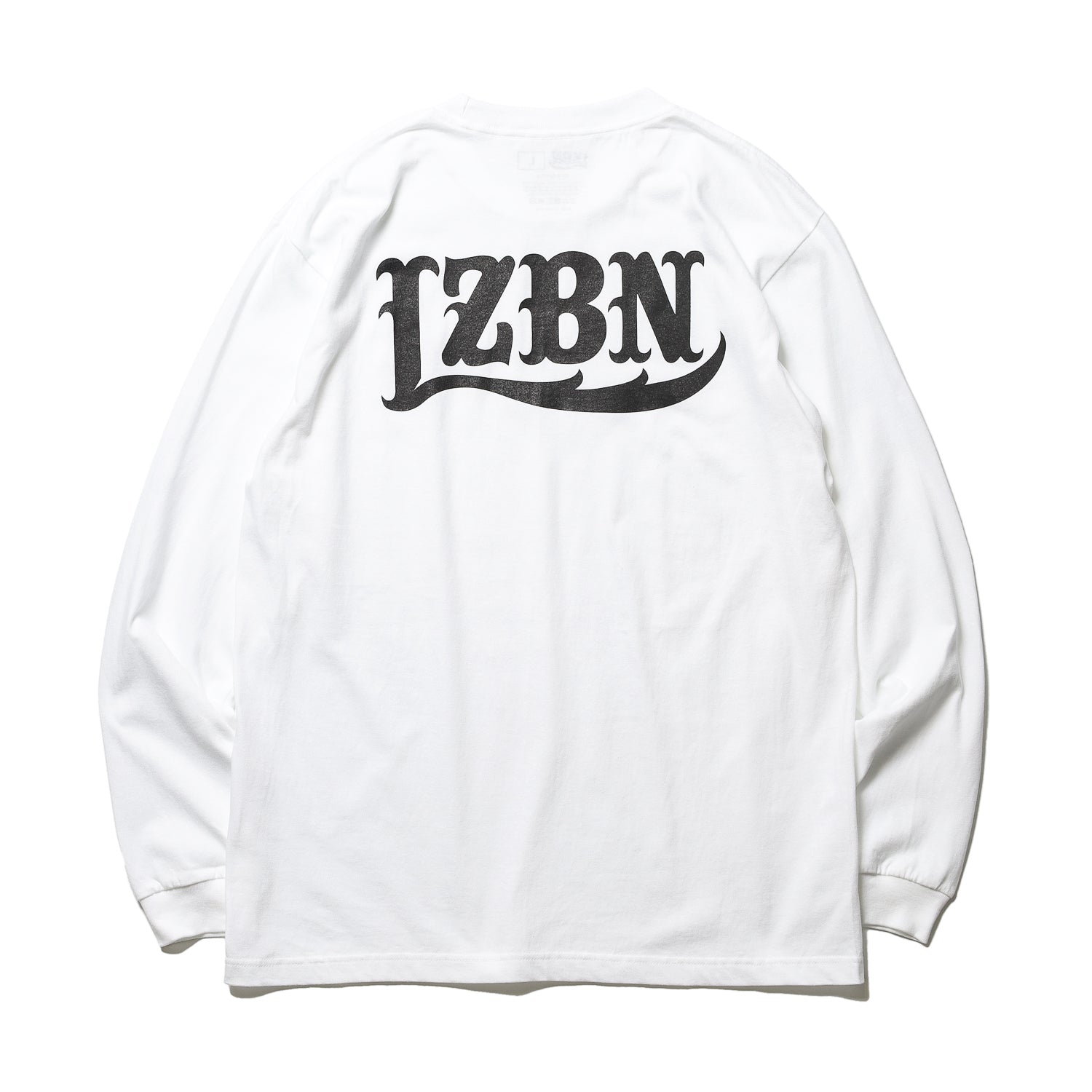サイズL 白　STICK OUT LOGO L/S TEE 13536J サイズL 白 STICK OUT LOGO L/S TEE 13536J