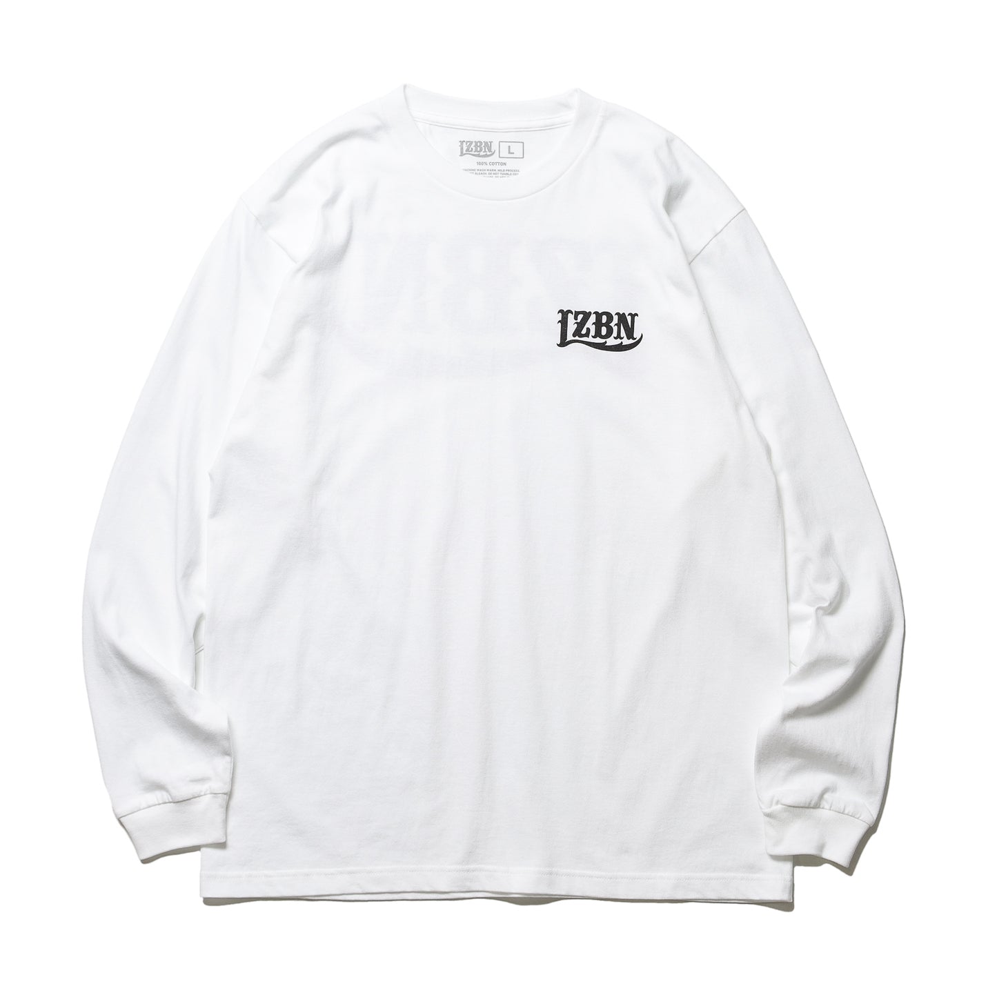 LZBN / LZBN LOGO L/S TEE (WHITE)