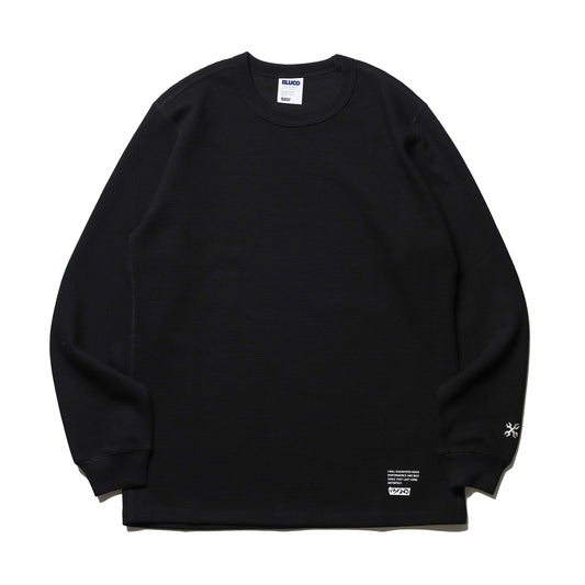 BLUCO / CREW NECK THERMAL SHIRT (BLACK)