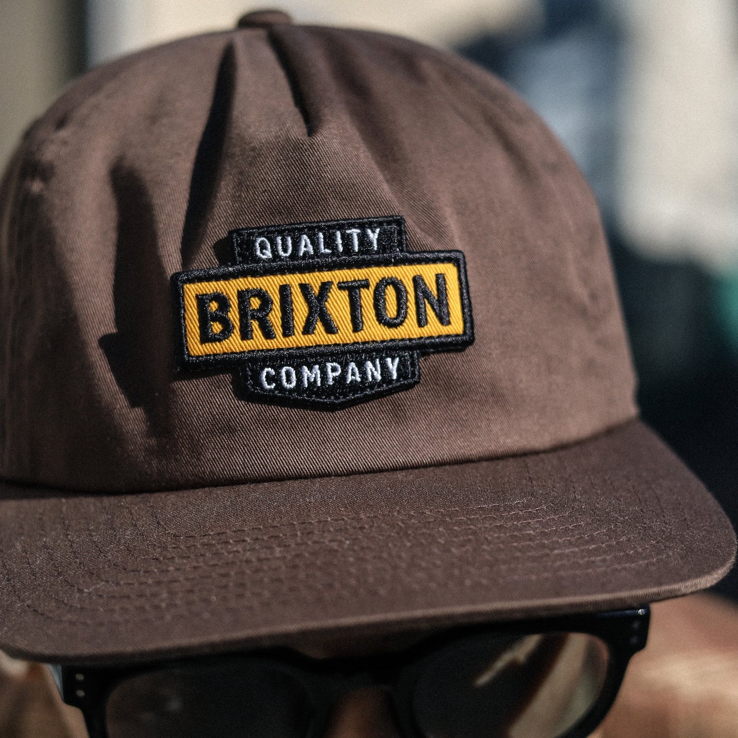 BRIXTON / OSBORN MP SNAPBACK CAP (PINECONE BROWN)