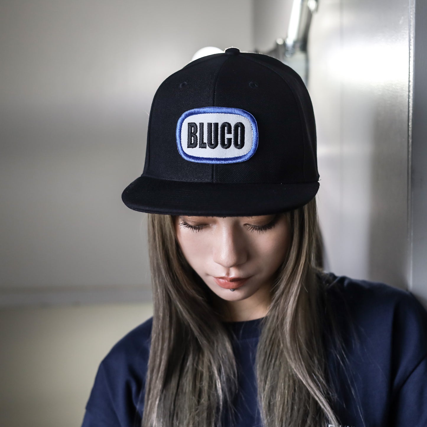 BLUCO / 6-PANEL CAP -PATCH- (BLACK)