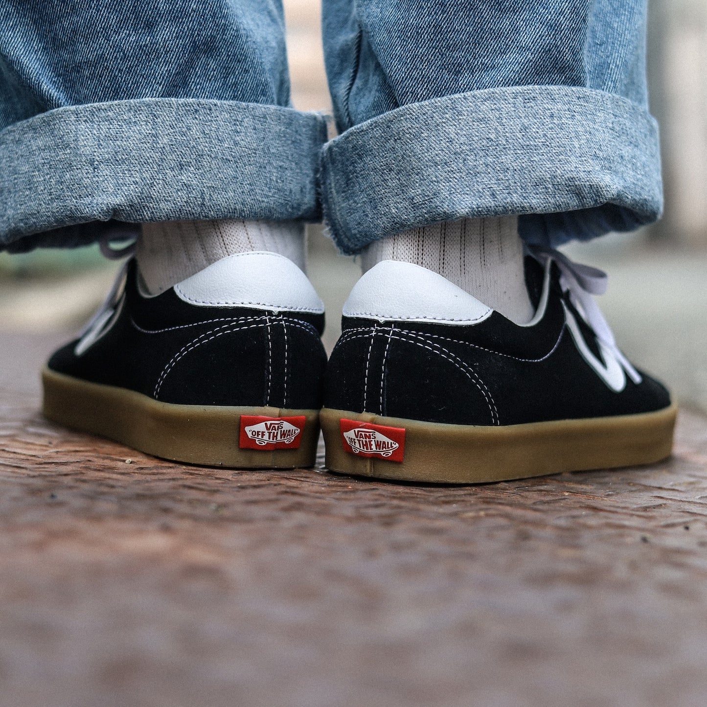 VANS / SPORT LOW (BLACK/GUM)