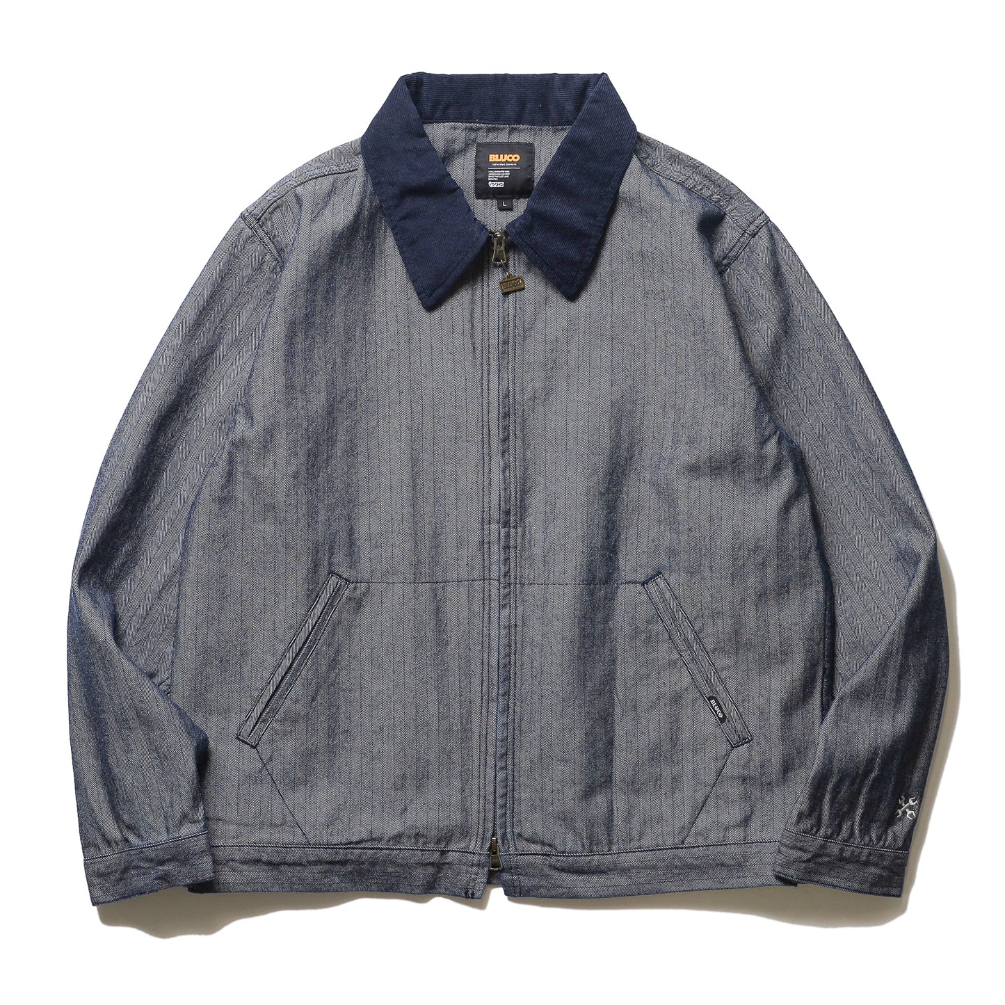 BLUCO / 12OZ DENIM WORK JACKET (HERRINGBONE)