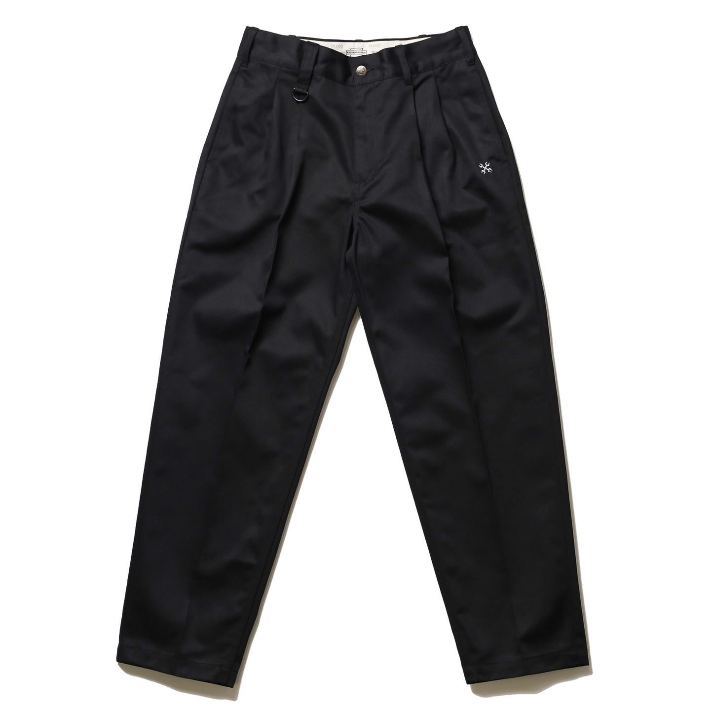 BLUCO / 2-TUCK WORK PANTS (BLACK)
