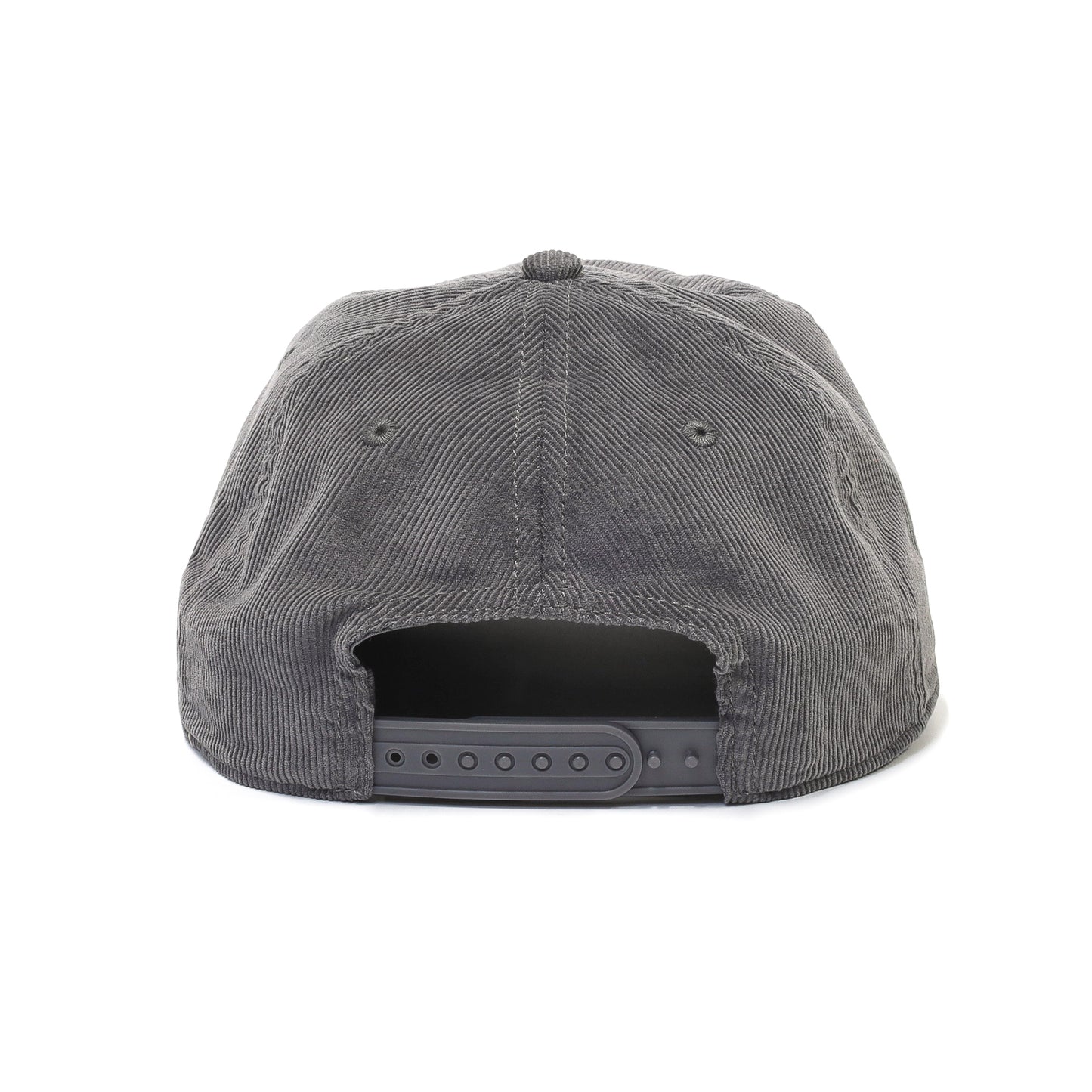 LZBN / OVAL PATCH CORDUROY SNAPBACK CAP (GREY)