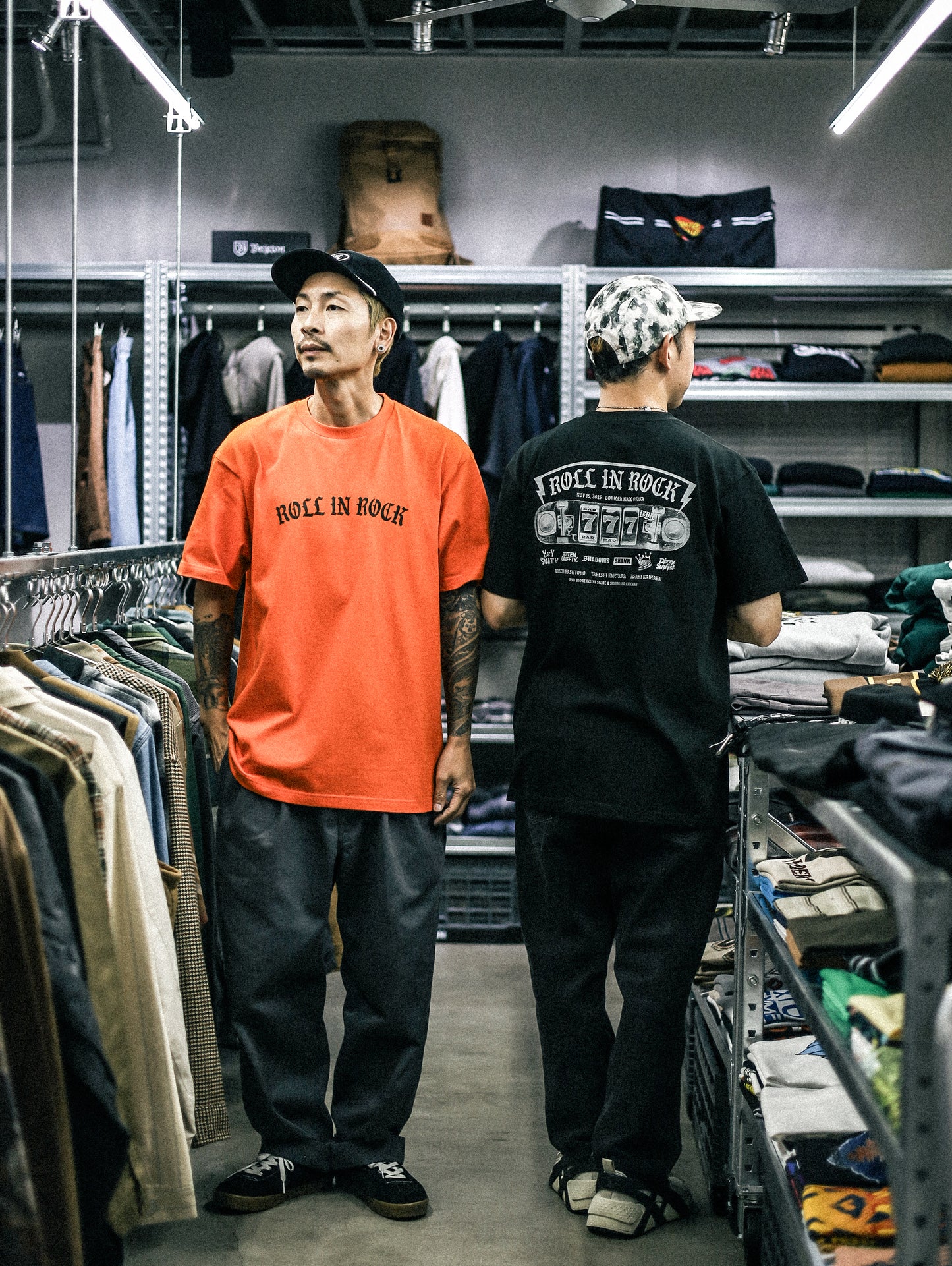 LZBN / ROLL IN ROCK VOL.7 777 S/S TEE (BLACK)