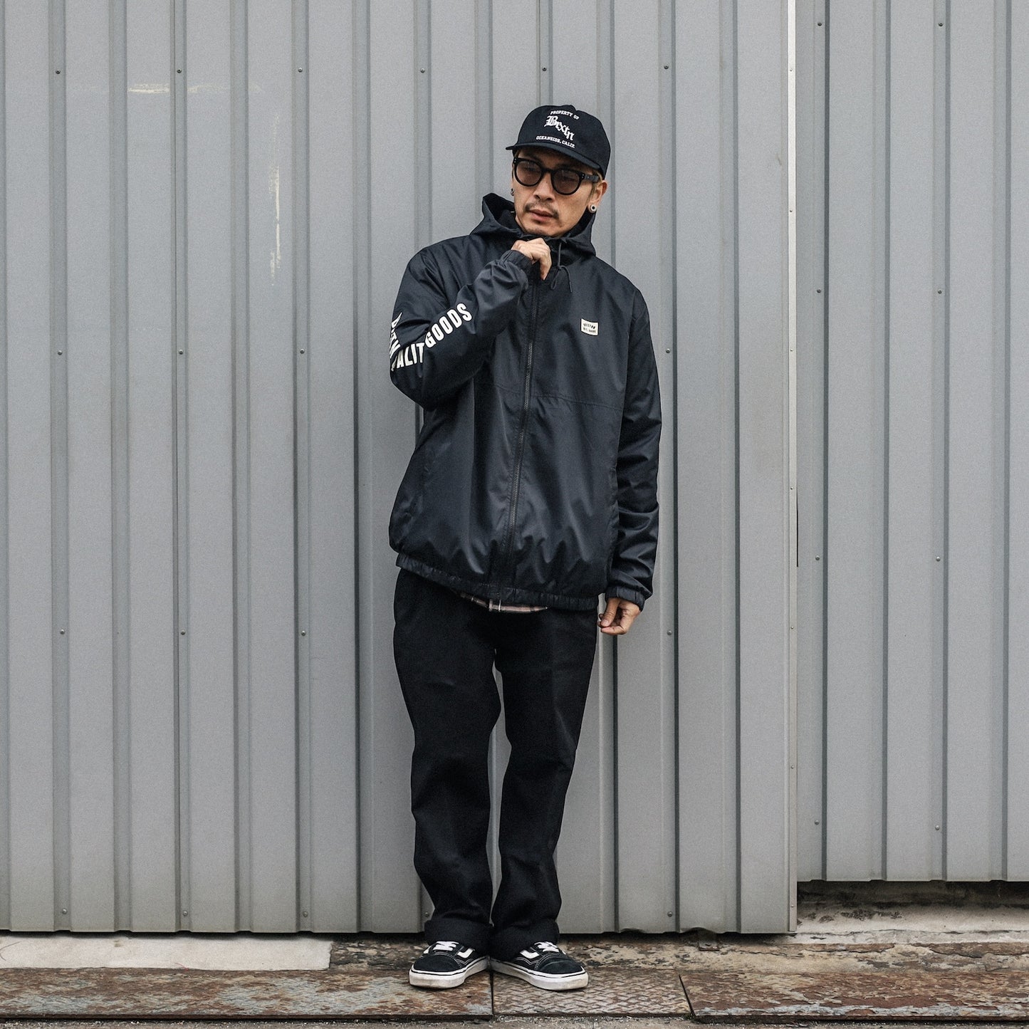 BRIXTON / CLAXTON WOODBURN LW JACKET (BLACK)