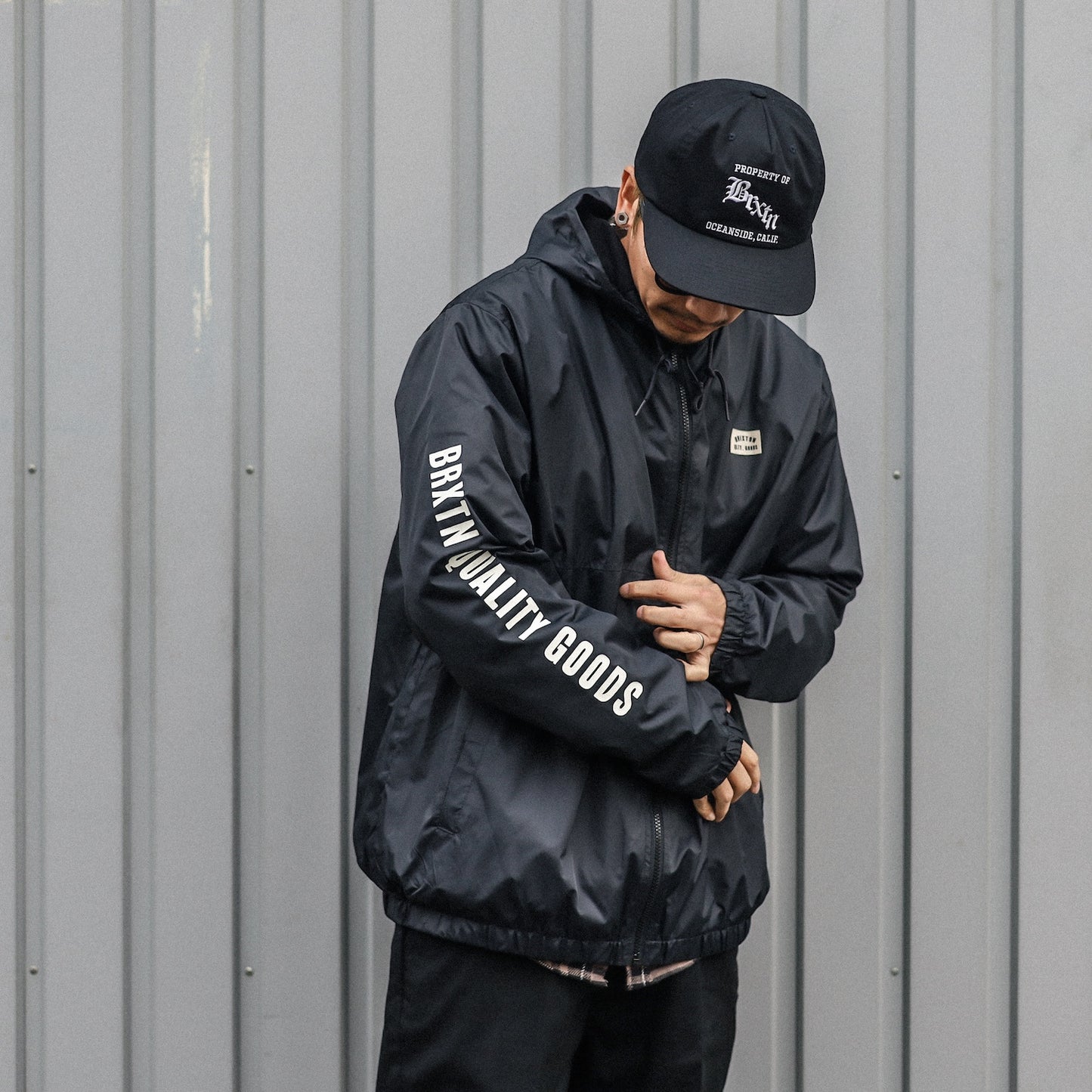 BRIXTON / CLAXTON WOODBURN LW JACKET (BLACK)