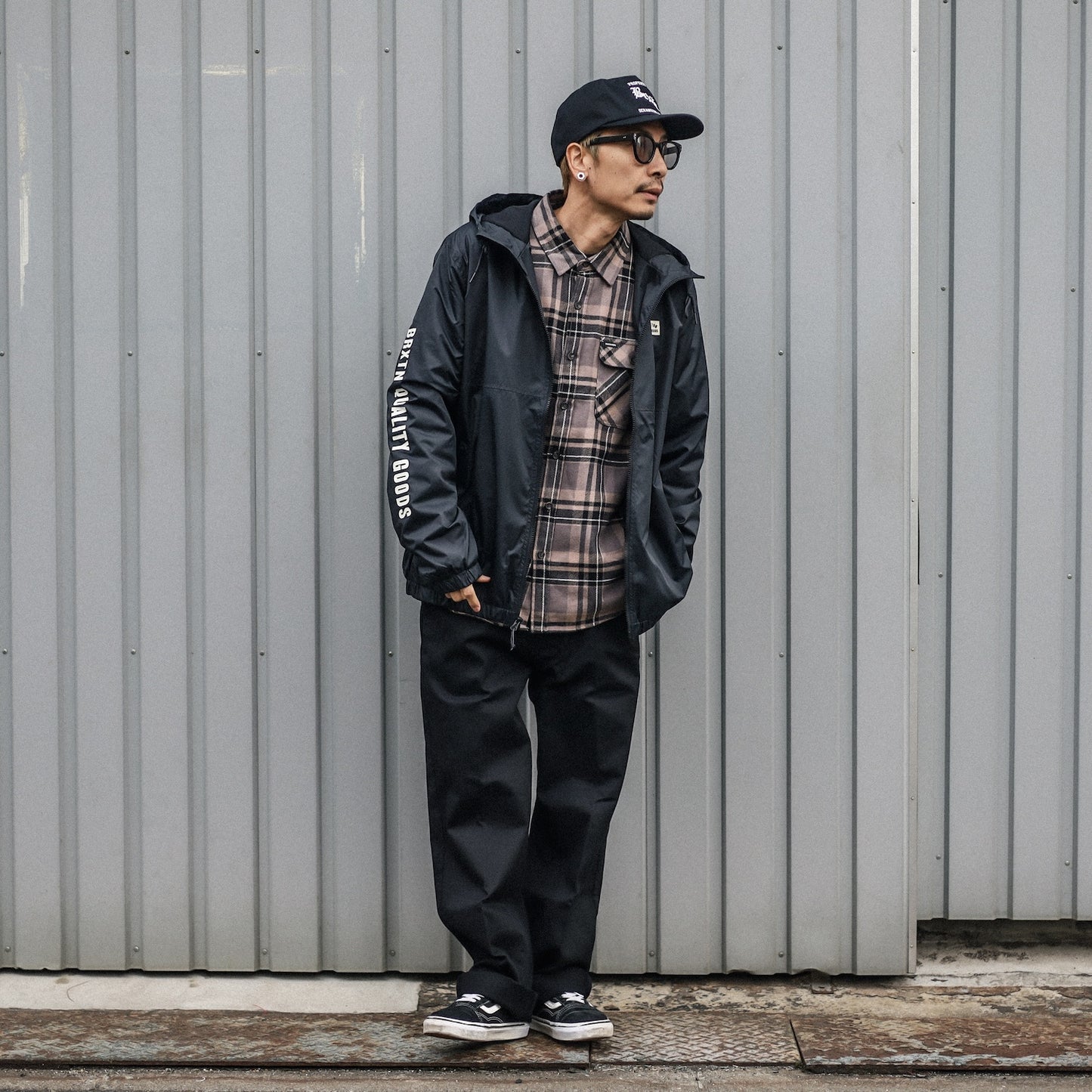 BRIXTON / CLAXTON WOODBURN LW JACKET (BLACK)