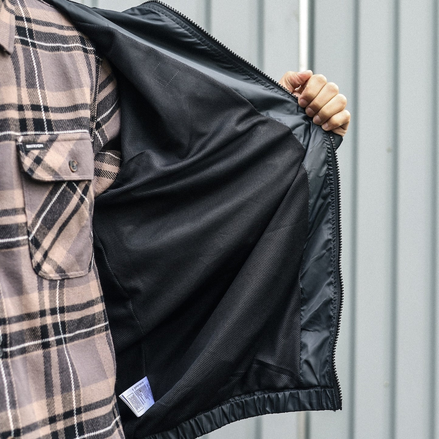 BRIXTON / CLAXTON WOODBURN LW JACKET (BLACK)