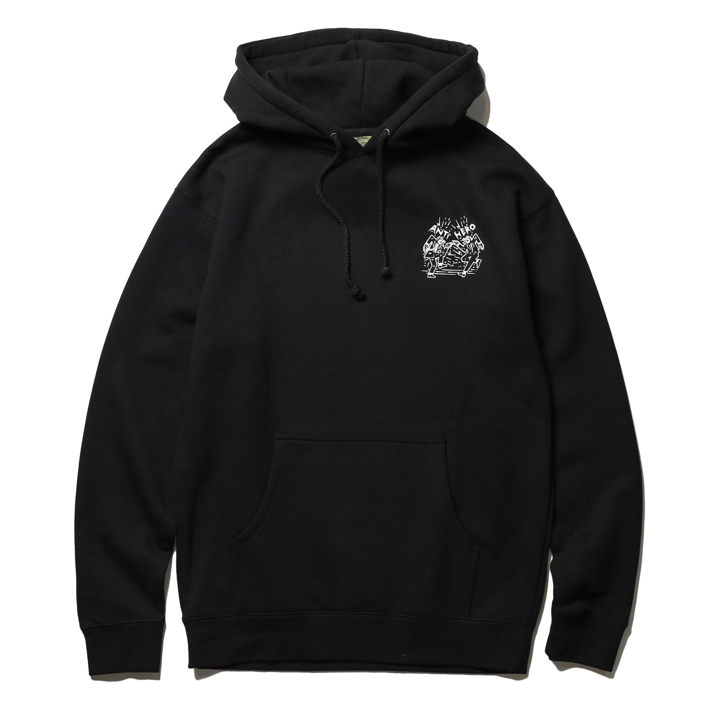ANTIHERO / RUDER BWOYS PULLOVER HOODIE (BLACK)