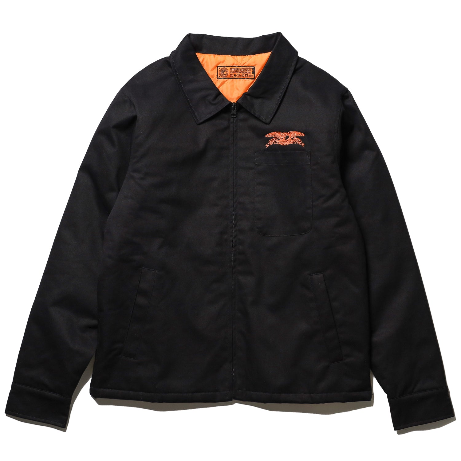 ANTIHERO / BASIC EAGLE STASH JACKET (BLACK) – Feelin'