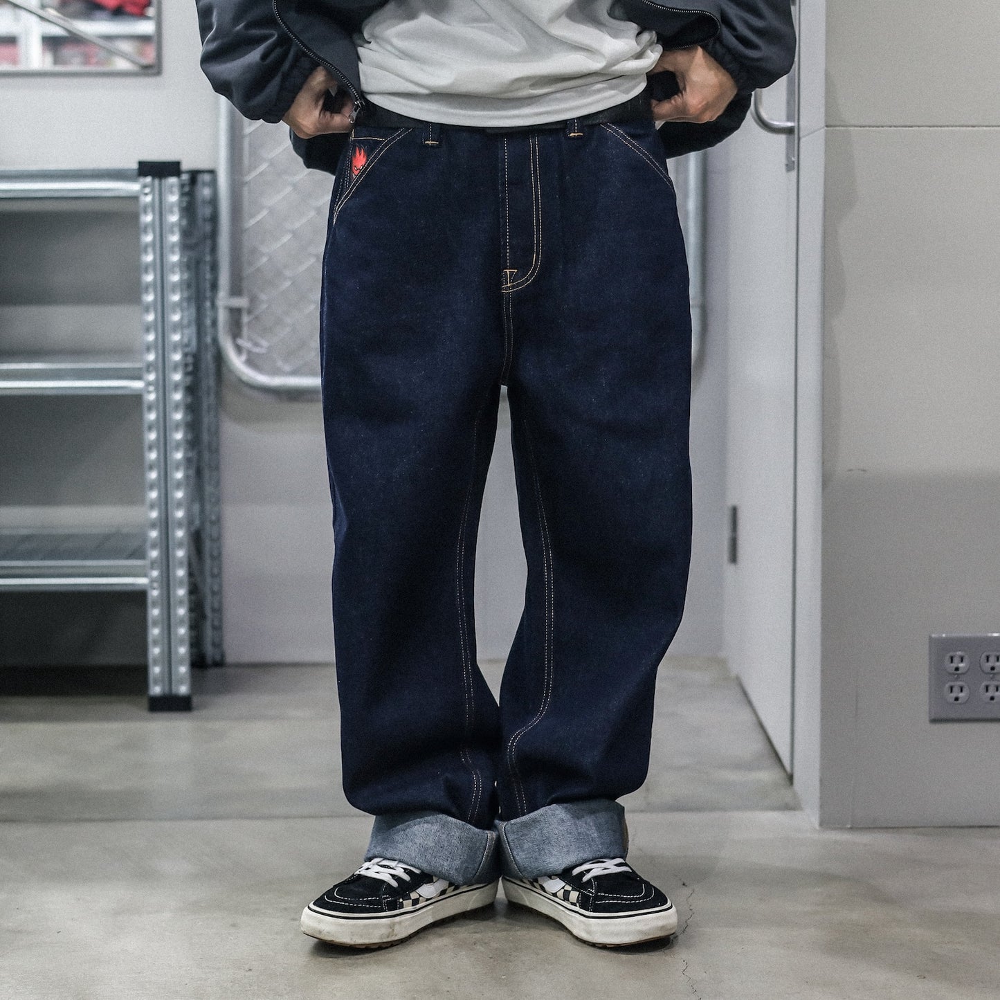 SPITFIRE / BIGHEAD FILL DENIM PANT (DARK WASH)