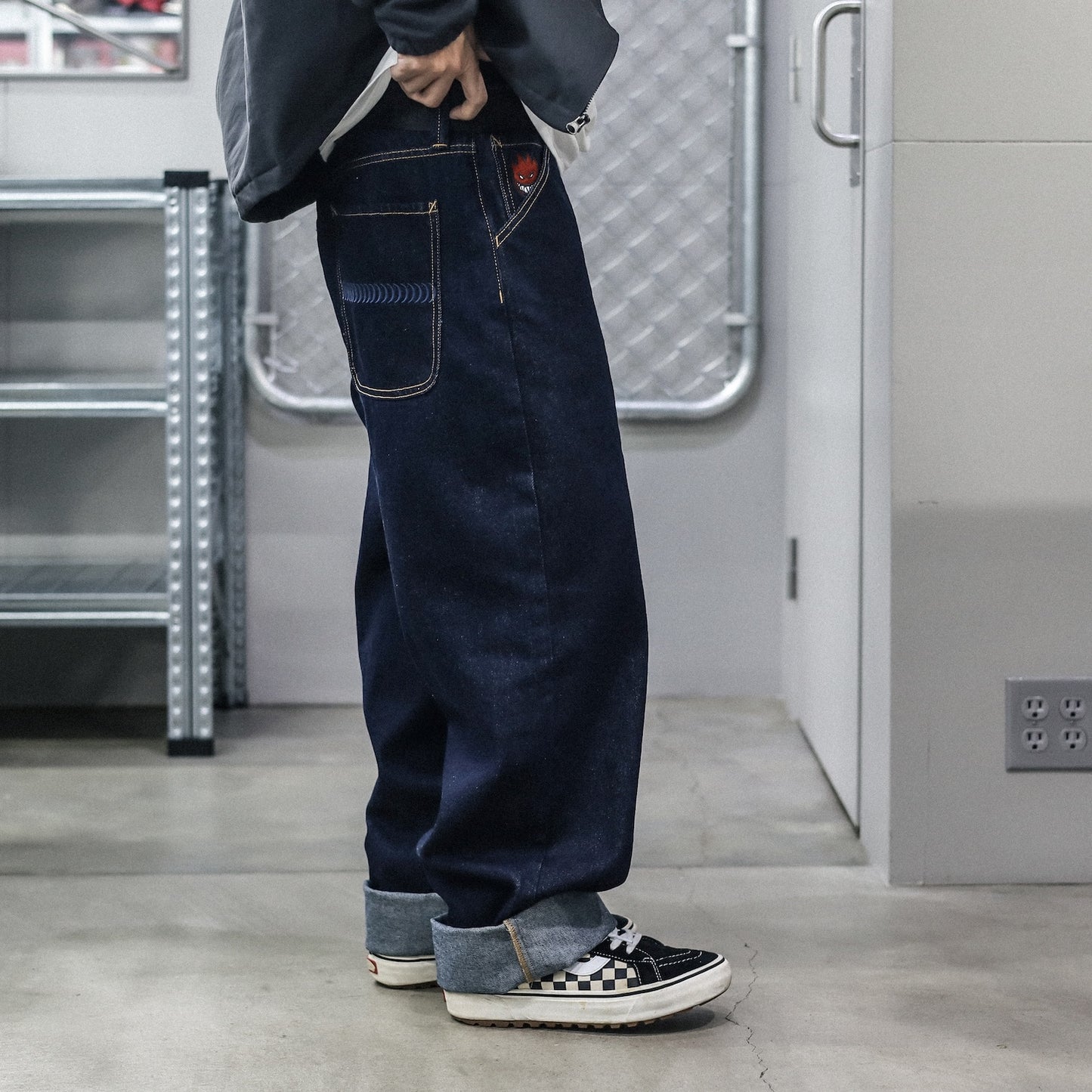 SPITFIRE / BIGHEAD FILL DENIM PANT (DARK WASH)