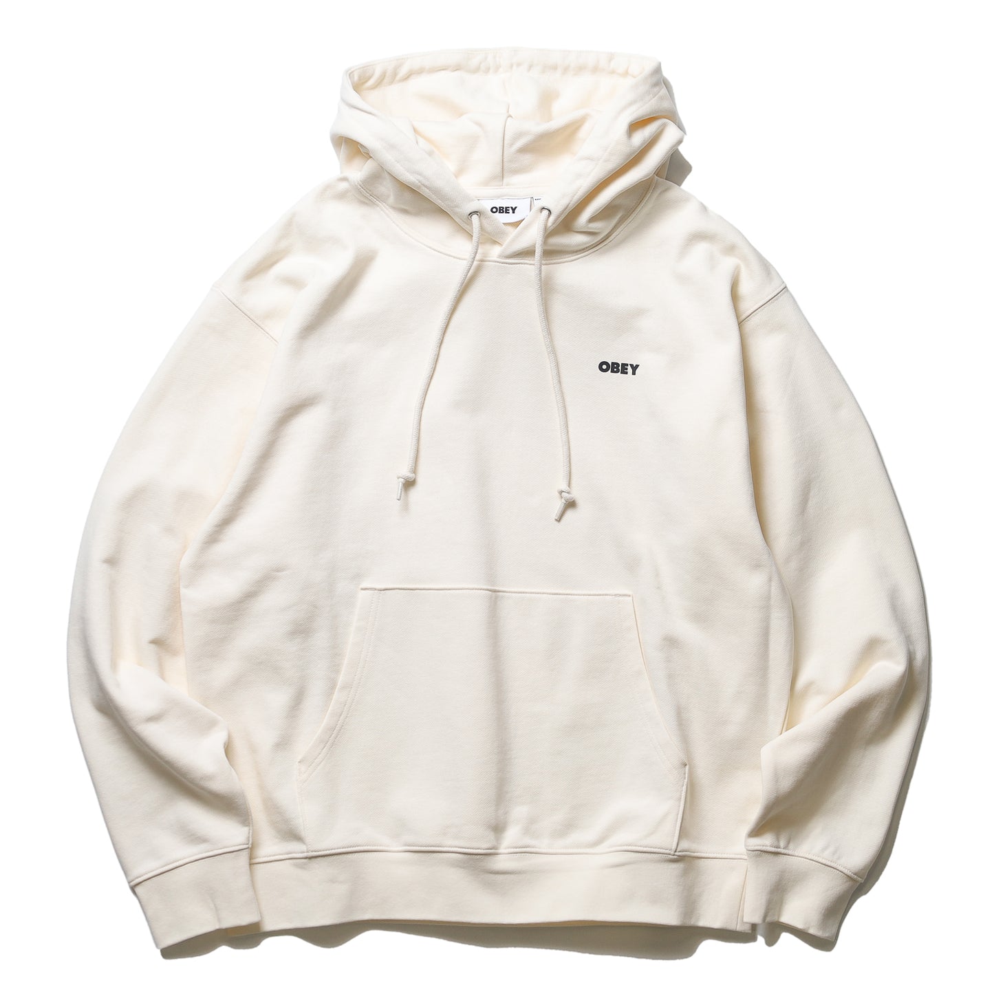 OBEY / OBEY ICON STENCIL FLAME HOODIE (UNBLEACHED)