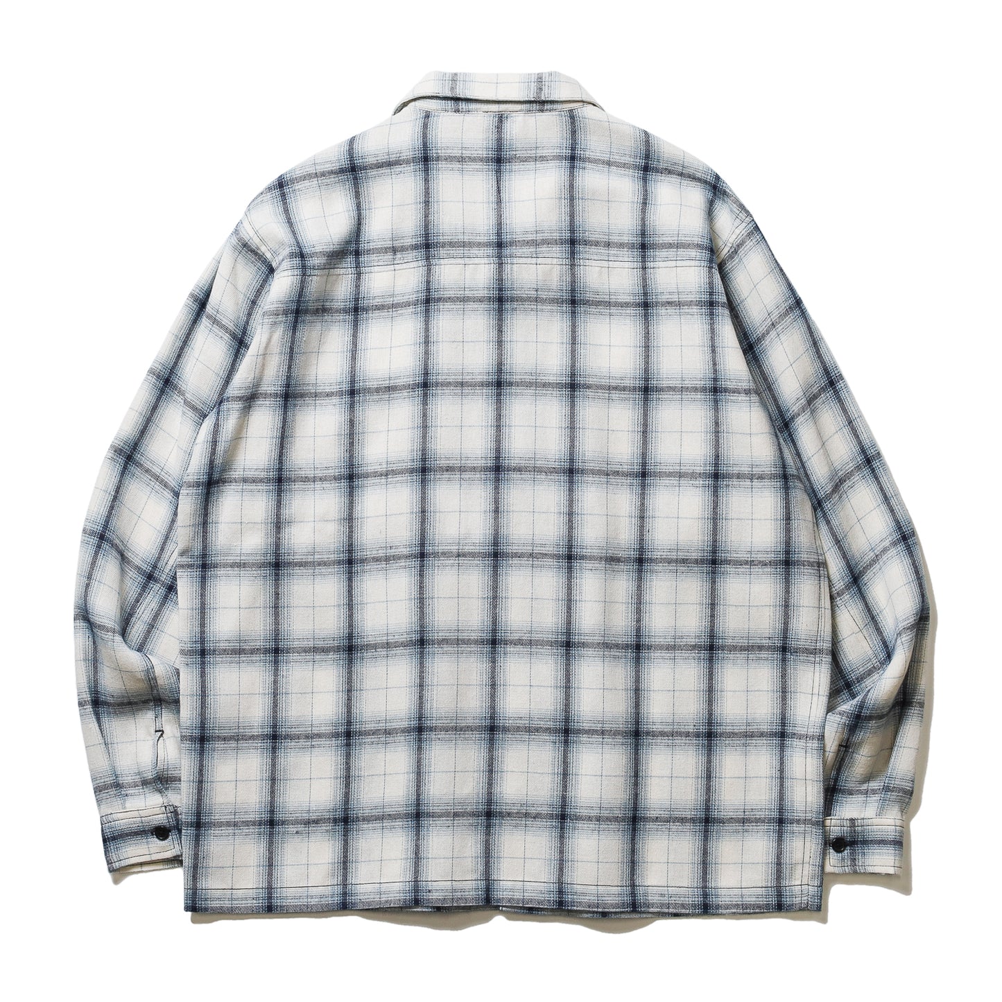LZBN / LZBN LOGO RELAXED FLANNEL SHIRT (UNBLEACHED)