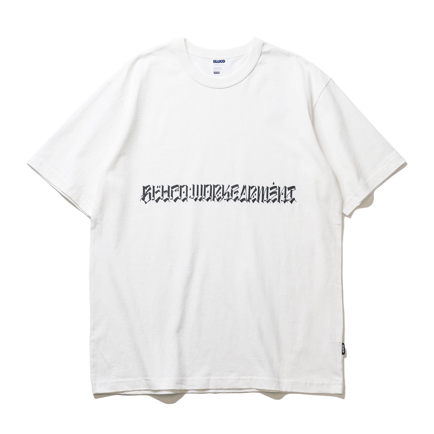 BLUCO / PRINT TEE -USUGROW- (WHITE)