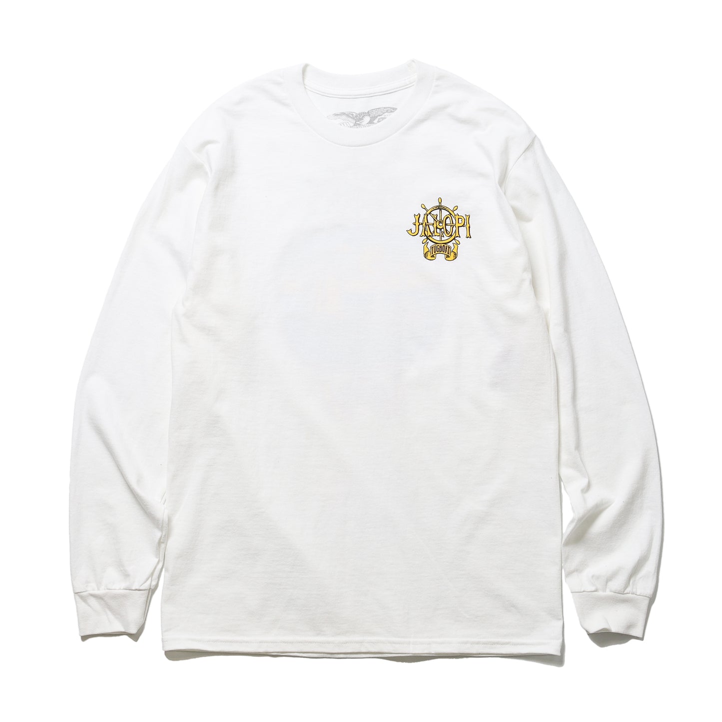 ANTIHERO / JALOPI TUGBOAT L/S TEE (WHITE)