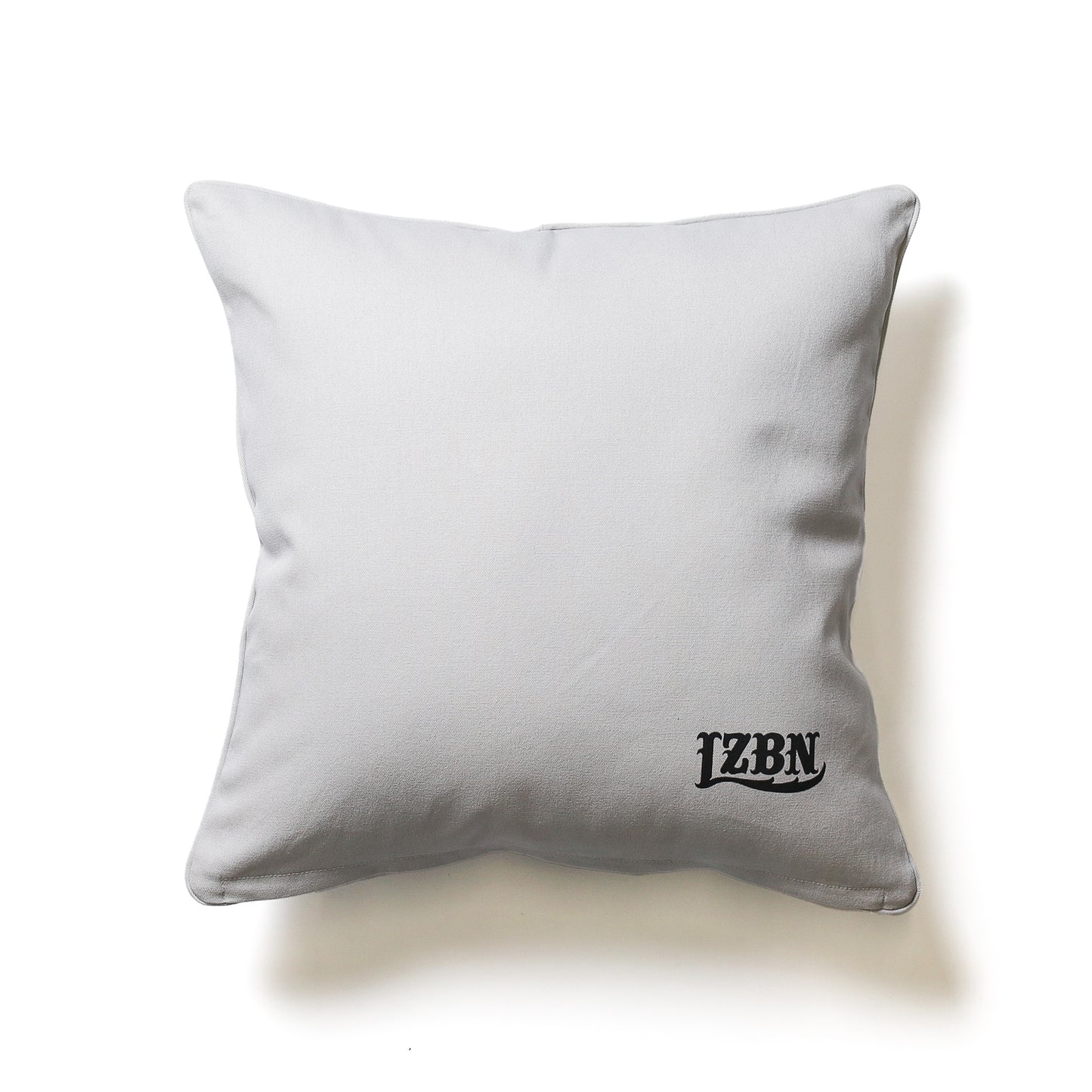 LZBN / LZBN LOGO CANVAS CUSHION (GREY)