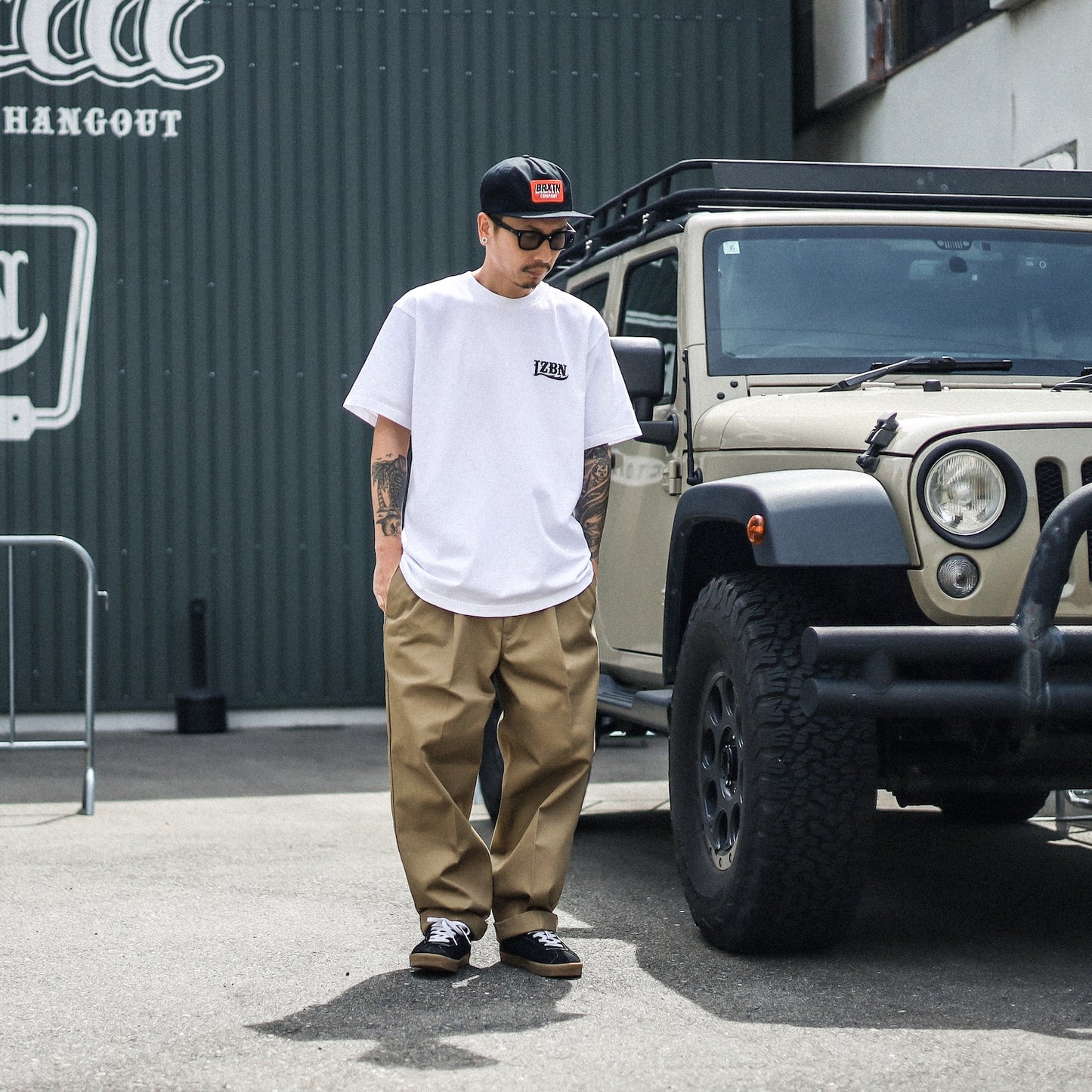 LZBN / LZBN LOGO TEE (WHITE)