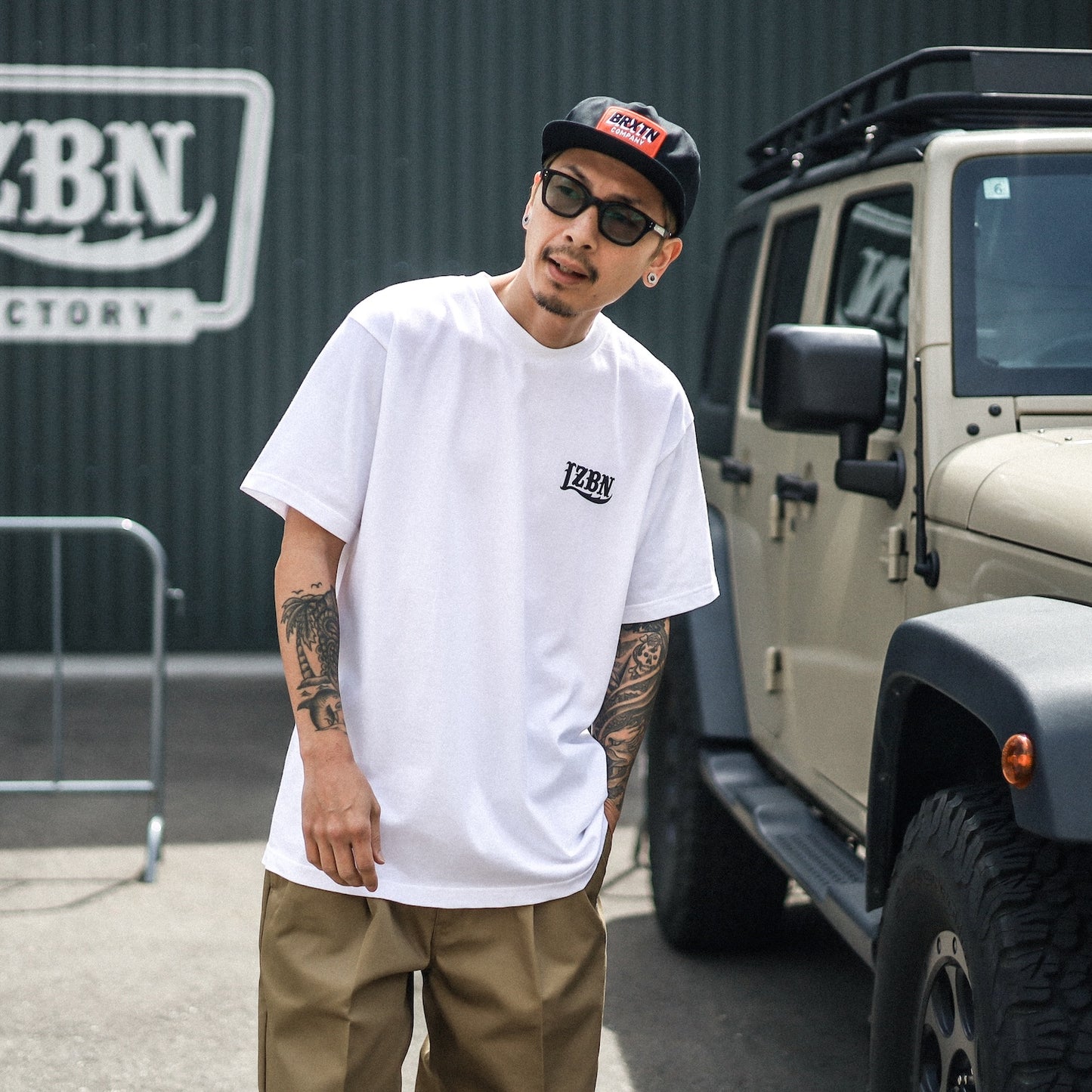 LZBN / LZBN LOGO TEE (WHITE)