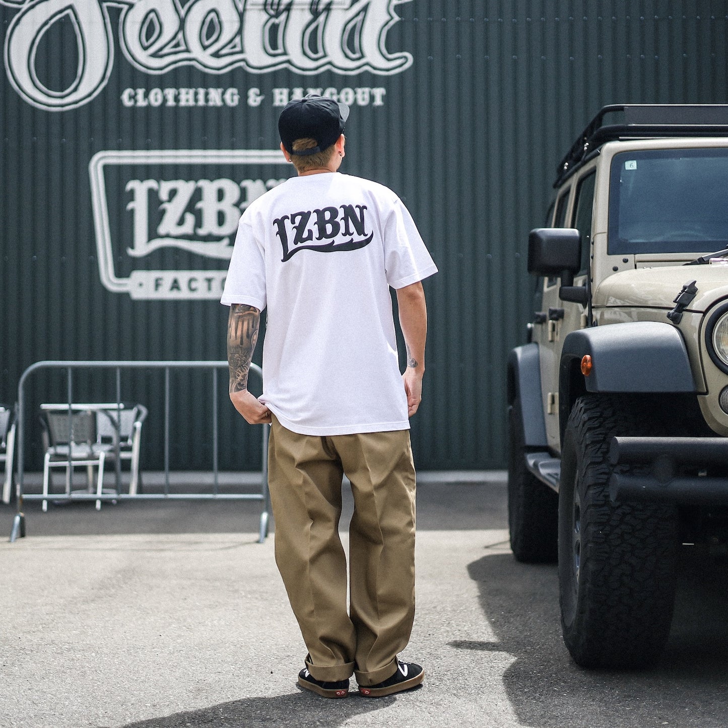 LZBN / LZBN LOGO TEE (WHITE)