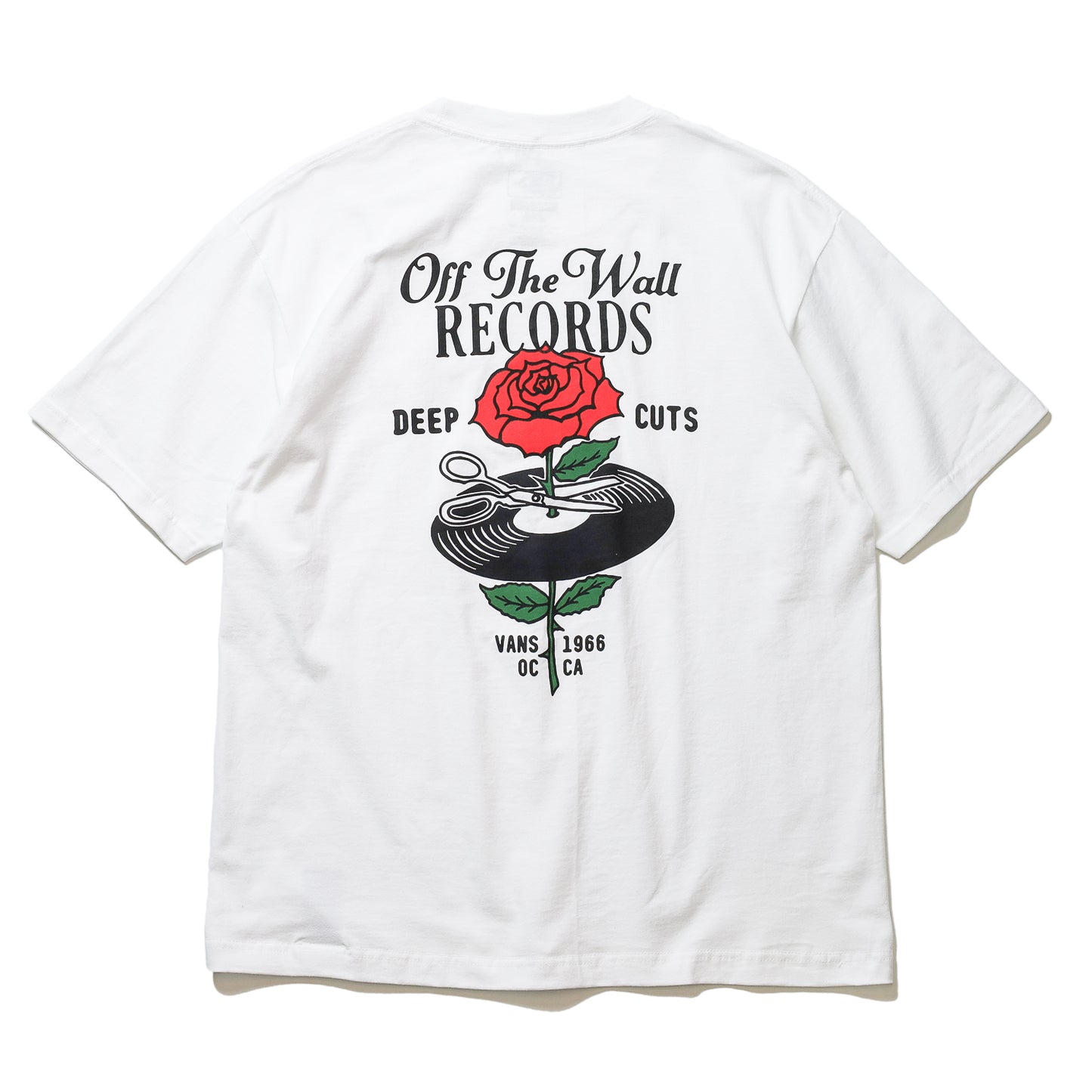VANS / DEEP CUT S/S TEE (WHITE)