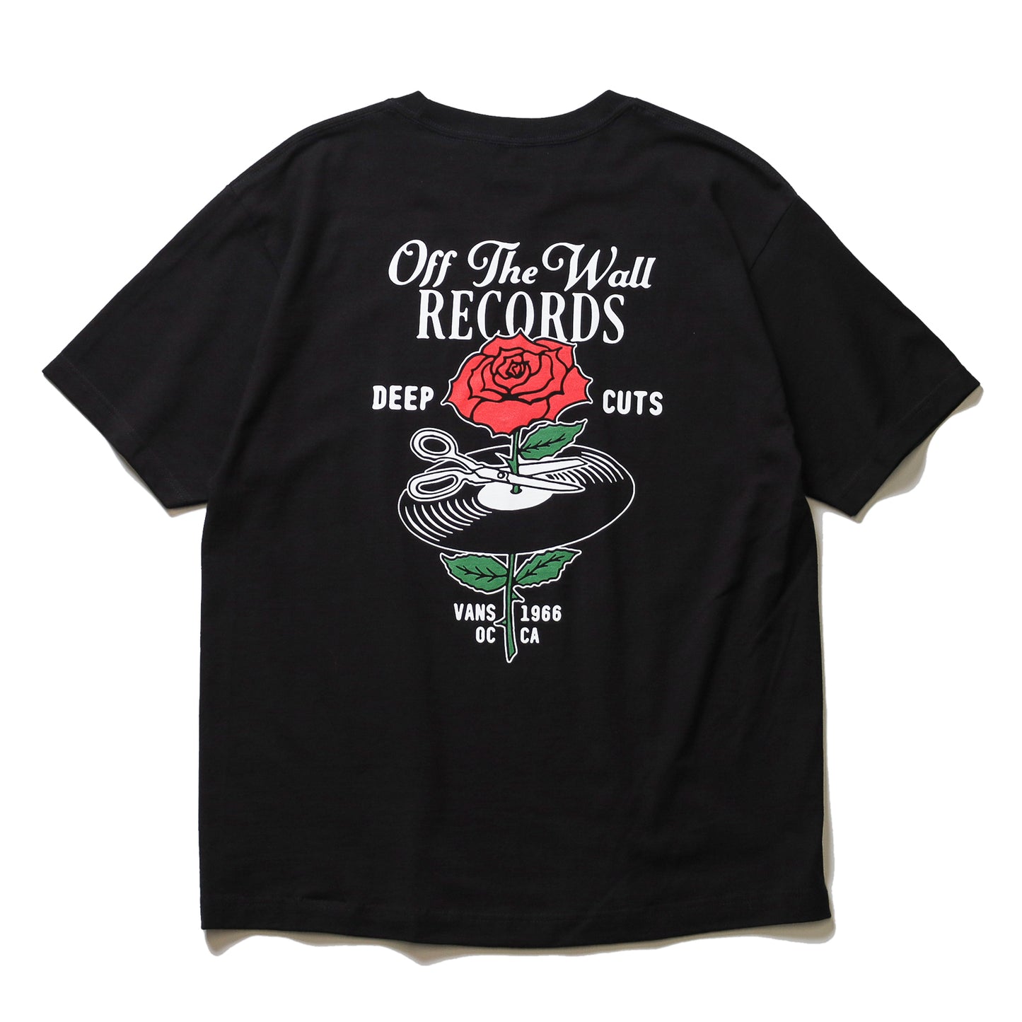 VANS / DEEP CUT S/S TEE (BLACK)