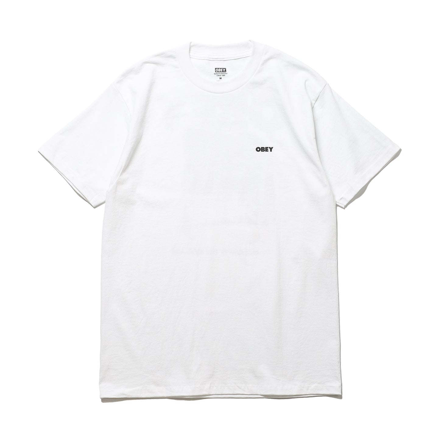 OBEY / I WILL OBEY CLASSIC T-SHIRT (WHITE)