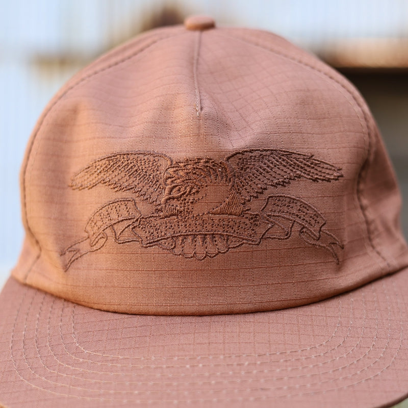 ANTIHERO / BASIC EAGLE SNAPBACK CAP (BROWN/BROWN)