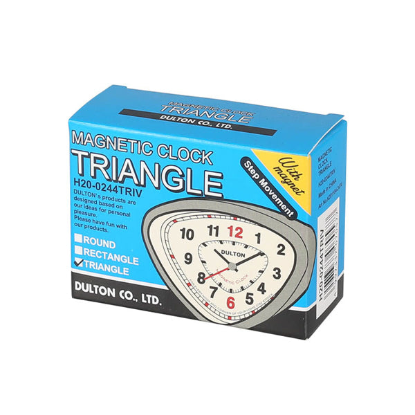 DULTON / MAGNETIC CLOCK TRIANGLE (IVORY)