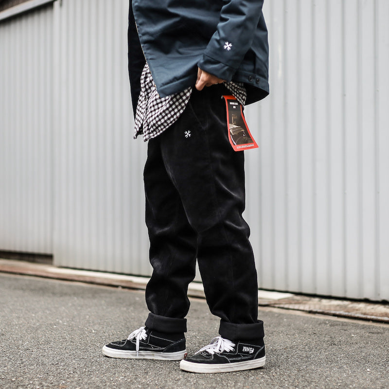BLUCO / WARM WORK PANTS -CORDUROY- (BLACK)