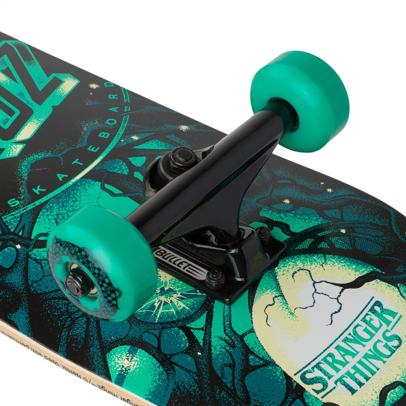 SANTA CRUZ X STRANGER THINGS / OTHER DOT MINI SKATEBOARD COMPLETE 7.75IN X 30.00IN