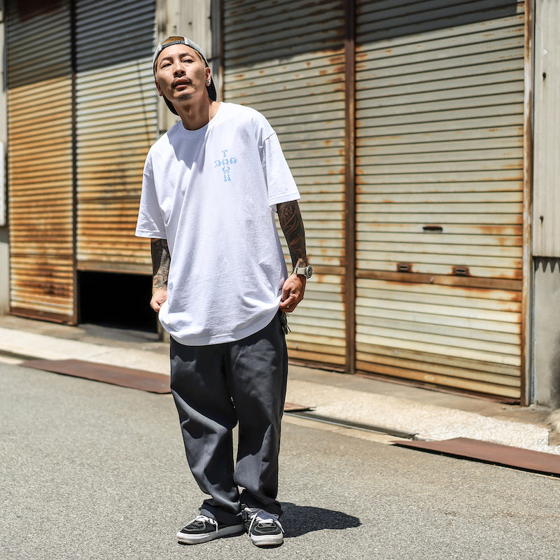 DOGTOWN / OG BIG FOOT 70S TEE (WHITE)