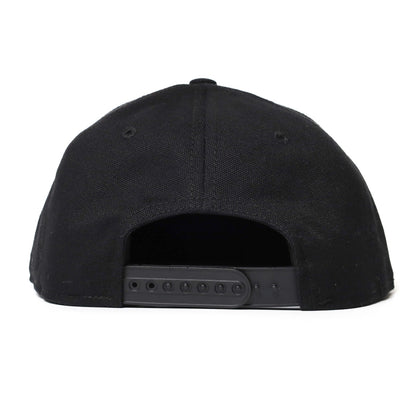 LZBN / WORKERS PATCH CANVAS SNAPBACK CAP (BLACK)